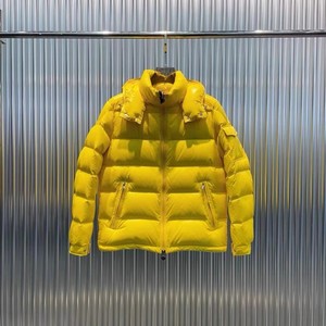 Chaquetas Acolchadas Brillantes con Capucha para Hombre, Chaqueta de Plumón, Chaquetas Acolchadas con Logotipo Personalizado al por Mayor - Product Image 3