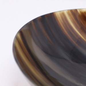 ชามสลัดทำมือรูปควายฮอร์นงานหัตถกรรมรูปใบไม้ทำมือชามสลัดดีไซน์ใหม่จากผู้ผลิตขายส่ง - Product Image 5