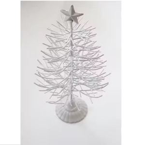 Decoración Navideña para Mesa, Acabado en Cobre, Aluminio y Madera, Decoración Navideña, Árbol de Navidad - Product Image 2