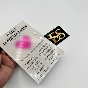 Outils de cils personnalisés de la meilleure qualité Affirmations quotidiennes Durable Square Flower Butterfly Service OEM Logo personnalisé - Product Image 4