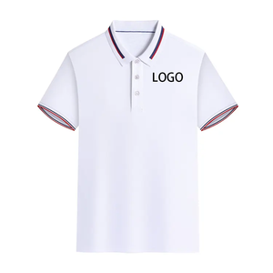 T-shirt polo imprimé avec logo personnalisé pour hommes, t-shirt polo de qualité supérieure vierge en polyester à prix d'usine - Product Image 2