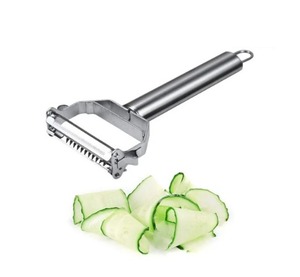 ที่ปอกผักและผลไม้ด้วยมือทำจากสเตนเลสสตีลใช้ในครัว - Product Image 1