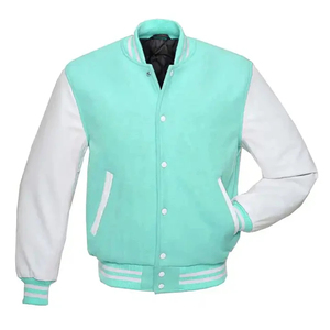 Men's Fashionable <b>High</b> Quality Varsity Jackets Breathable Custom Street Wear CollegeBaseballjacket for men - Product Image 5