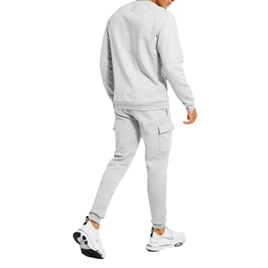 Lightweight <b>Men's</b> Mid Waist Athleisure <b>Cuffed</b> Joggers Casual Canvas Knitted Drawstring Closure for <b>Men</b> - Product Image 5