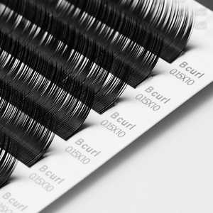 Extensiones de Pestañas Individuales BL Laser Matt Lash de Fibra PBT Coreana de Alta Calidad, Longitudes Mixtas 7mm CC LC DD J-Curl, Variedad de Curvas - Product Image 4