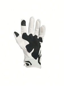 Guantes de Carreras de Cuero Genuino con Logotipo Personalizado, Protección Completa para Dedos, para Motocicletas y Motos, Función Cortavientos para Deportes - Product Image 4
