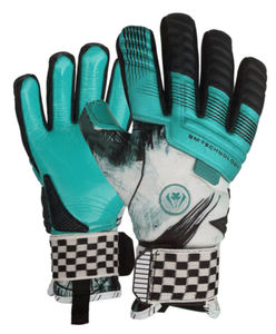 Fourniture directe d'usine de gants de gardien de but de football en cuir Latex de haute qualité pour tous les âges, les sexes en plein air - Product Image 2