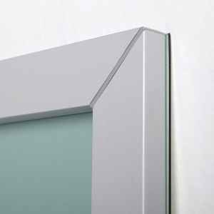 Miroir de salle de bain encastré avec éclairage LED réversible 90 x 70 cm - Product Image 4