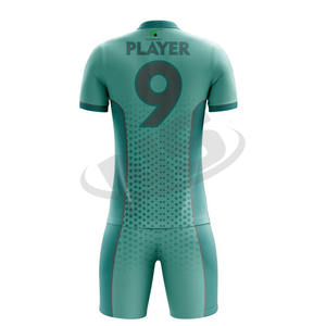 Usine directe uniforme de football personnalisé dégradé couleur maillot de football 100% polyester sublimation maillot de football en gros - Product Image 3