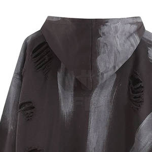 Sweats à capuche de grande taille pour hommes, molleton solide, respirant, écologique, bas quantité minimale de commande pas cher, vêtements d'hiver teints en plaine - Product Image 6