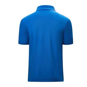 Chemises polo à fermeture éclair pour hommes Chemises polo de golf décontractées à manches courtes avec évacuation de l'humidité Tops à fermeture éclair pour hommes Chemises grande taille - Product Image 2