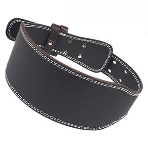Cinturón de levantamiento de pesas de cuero genuino para hombres Cinturones de levantamiento de pesas de soporte de cintura deportivo - Product Image 3