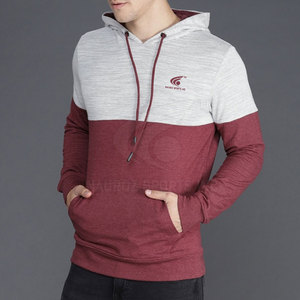 Pulls à capuche en coton de haute qualité pour hommes, mode d'hiver personnalisée, streetwear, basiques solides, vente en gros - Product Image 4