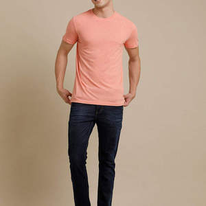 Vêtements pour hommes de couleur rose, respirants, à séchage rapide, vêtements décontractés d'été, t-shirts pour hommes - Product Image 1