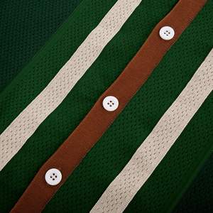 Chemises pour hommes, nouvelle arrivée, vente chaude, boutonnées, en tricot, en toile, anti-froissement, style gothique, chemises de golf - Product Image 6