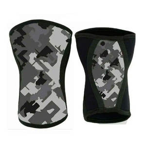 Nueva Rodillera de Algodón/Neopreno de 7mm para Levantamiento de Pesas para Hombre - Alta Calidad, Bajo MOQ, Mejor Soporte Elástico - Product Image 5