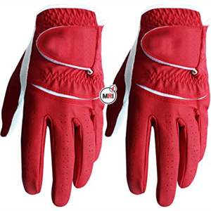 Gant de golf en cuir véritable doux de haute qualité pour gant de golf droit en cuir Cabretta gauche - Product Image 5