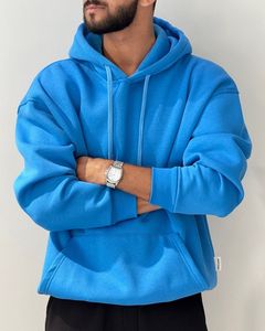 New Design <b>Top</b> Selling Men's Winter Hoodies 3D Embroidery Acid Wash Spandex/Cotton Fleece Breathable Quick Dry Low MOQ Wholesale - Product Image 3