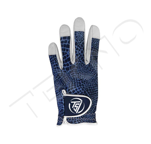 Guante de golf personalizado del fabricante, logotipo bordado, guantes de golf de piel de oveja de calidad superior para hombre - Product Image 5