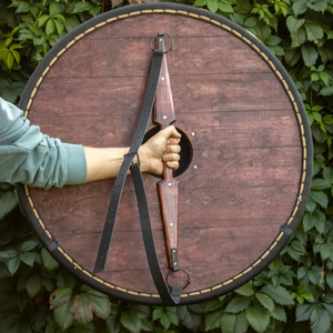 Escudo Redondo Vikingo CH, Escudo Medieval de Metal por Calvin Handicraft - Product Image 5