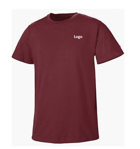 T-shirt classique en coton 100% tricoté uni à manches courtes avec logo personnalisé - Vente en gros du Bangladesh - Product Image 3