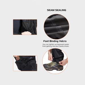 Conjunto Cortavientos Unisex de Lona Ligera con Capucha, Impermeable, Ecológico, Color Negro, Manga Larga, Deportivo, de la Mejor Calidad - Product Image 6