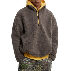 Inflation-sweat à capuche en laine pour hommes, couleur brun clair, automne et hiver, pull, manches longues, 2022 coton, 100% - Product Image 1
