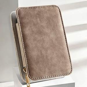 Professional Manicure Pedicure 9 Pieces <b>Nail</b> Care <b>Set</b> with Cuticle <b>Clippers</b> and Leather Case for Grooming - Product Image 2