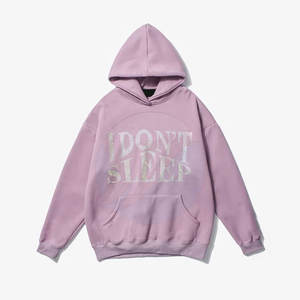 Sudaderas con capucha de mujer de calidad superior Venta caliente Último estilo Streetwear para invierno Transpirable con logotipo frontal y cuello con capucha - Product Image 1
