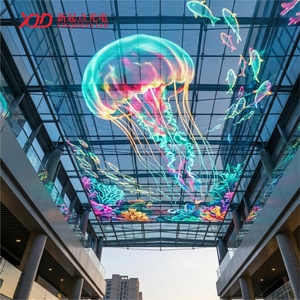 Pantalla LED de Malla Flexible para Exteriores, Ultra Brillante, de 20x20 Píxeles, Impermeable IP65, DMX SPI WS2811, para Tiendas Minoristas y Ascensores - Product Image 1