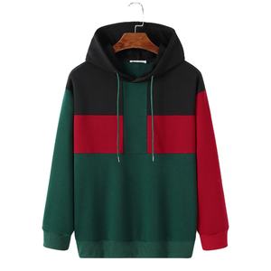 Sweat à capuche sans coutures pour homme, 100 % coton, streetwear, poids lourd, haute qualité, avec logo OEM, tissu français, motif 3D, pour l'hiver - Product Image 1