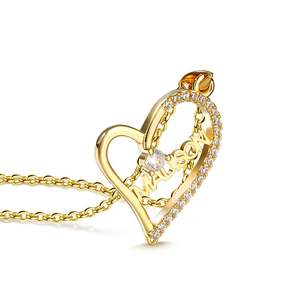 Collier personnalisé Jeulia Memory of Love en argent sterling avec accents de zircon, de diamants et de perles - Product Image 2