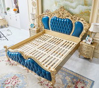 B999 #   Lit King-Size Ajustable de Luxe au Design Européen Moderne, Ensemble de Lit en Cuir Véritable de Haute Qualité et Bois de Chêne Massif