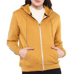 Venta al por mayor de alta calidad personalizado pulóver 100% algodón sudaderas con capucha sudaderas entrenamiento gimnasio mujeres sudaderas con capucha con precio bajo - Product Image 4