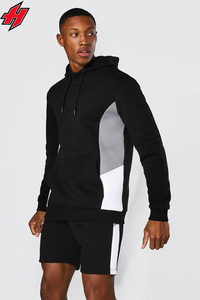 Sweats à capuche en molleton de coton de haute qualité pour hommes manches longues Logo personnalisé imprimé respirant Vintage vêtements d'extérieur décontractés pour l'été printemps - Product Image 3