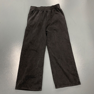 Pantalones de chándal de algodón de rizo francés vintage desteñidos al sol con logotipo personalizado, pantalones de chándal de lavado ácido de gran tamaño para hombre personalizados - Product Image 6