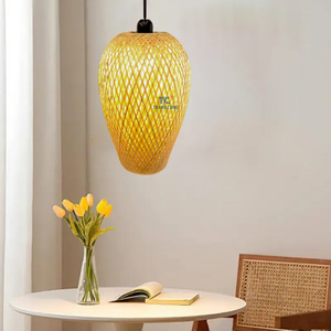 Actory tock odern y hecho, attan AMP hade, amboo ampshade o handelier - Product Image 3