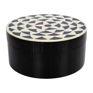 Caja decorativa redonda de madera, nuestras cajas de hueso naturales de aspecto decente hechas a mano únicas, gama especial, cajas de Mdf únicas hechas a mano - Product Image 2