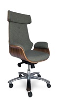 Chaise de travail pivotante en aluminium ODM/OEM Ready de haute qualité New Top Placage Tilt R365 Back Fabric Front Relax Alexander 5-HR