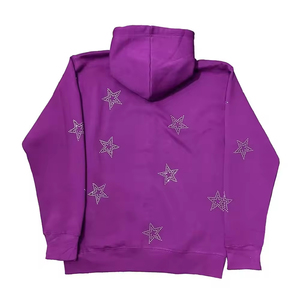 Sudadera con Capucha de Primera Calidad Más Vendida para Hombre, Sudadera con Capucha de Diseño Nuevo con Pedrería, 100% Algodón - Product Image 2