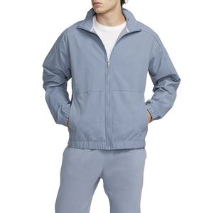 100% Polyester décontracté vêtements de sport de plein air grande taille vestes zippées respirant léger imperméable coupe-vent mince Nylon tissu - Product Image 3