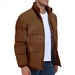 Fabrication en usine Nouvelle arrivée Veste d'hiver à bulles à manches longues pour hommes Veste à bulles personnalisée en gros - Product Image 2