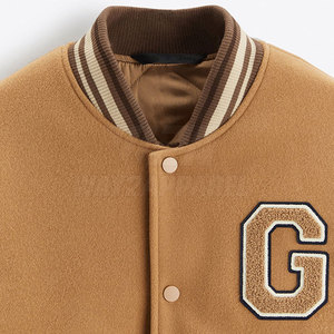 Veste Lettermen pour hommes Veste décontractée unisexe à boutons personnalisés pour hommes Vestes d'hiver pour hommes - Product Image 5