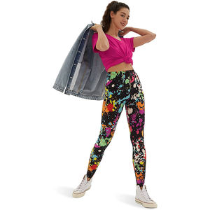 Fabricantes de ropa deportiva OEM, mallas de gimnasio, pantalones de Yoga por sublimación para mujer, mallas atléticas para mujer - Product Image 1
