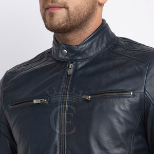 Nouvelle arrivée Veste en cuir Meilleure matière Veste en cuir Prix de gros Veste d'hiver pour hommes - Product Image 6