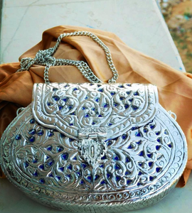 Bolso de mano de latón hecho a mano, bolso de mano para mujer, fiesta, novia, matrimonio, embragues, venta caliente en Dubai por LUXURY CRAFTS - Product Image 5