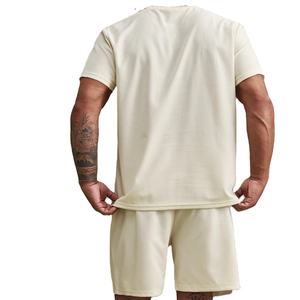 Conjunto de Shorts Casuales Ligeros y Transpirables para Hombre, con Manga Corta, Conjunto de Dos Piezas, Ropa Urbana - Product Image 2