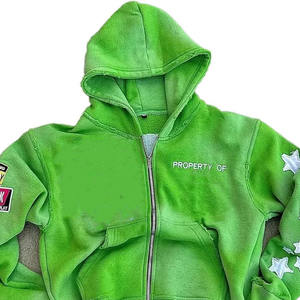 Sweats à capuche brodés en coton molletonné personnalisé uni pour hommes, Pakistan, meilleur produit de haute qualité, meilleure vente pour hommes - Product Image 6