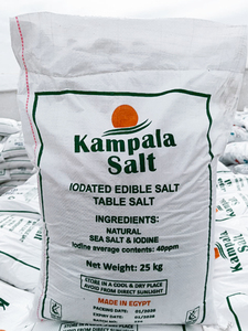 Sal de Mesa Blanca Refinada y Yodada Kampala |   Sal Marina Natural de Grado Alimenticio |   99.8% de Pureza, Certificado HACCP, en Bolsa, Venta al por Mayor - Product Image 4