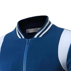 Chaqueta de Béisbol Varsity Personalizada para Hombre, 100% Lana, Cuello Alto con Logotipo Frontal - Product Image 3